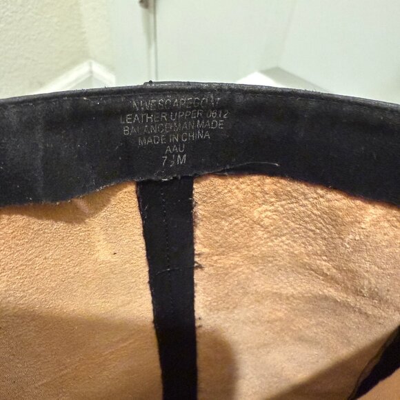 Aldo Black Knee High Leather Boots - Picture 11 of 11